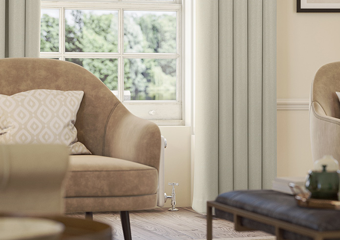 Soft Chevron, Toffee - Made to Measure Curtains - Image 5